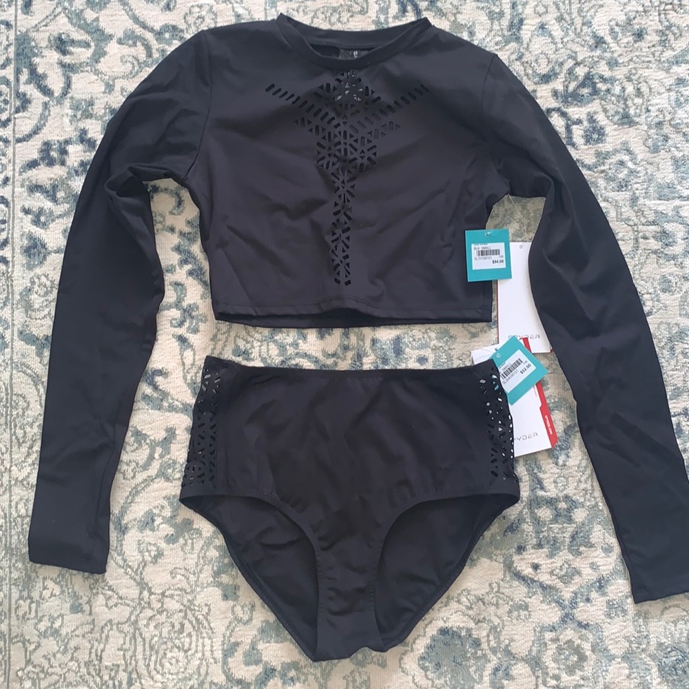 NEVER WORN SPYDER SWIM BIKINI SET